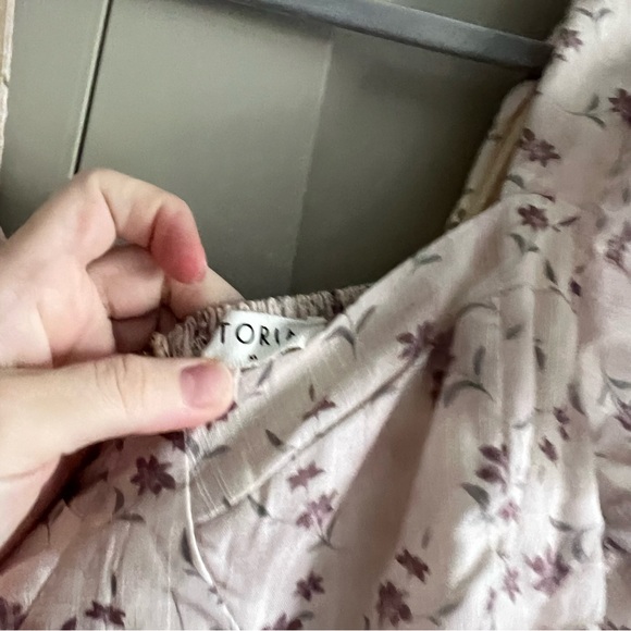 Floral Ruffle Sleeve Maxi Dress- Petal and Pup - Picture 4 of 8